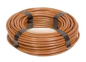 Preview: Micro Tropfschlauch 6mm Tropferabstand 30 cm - ca. 2,0 l/h - Braun - 30 m Tropfrohr